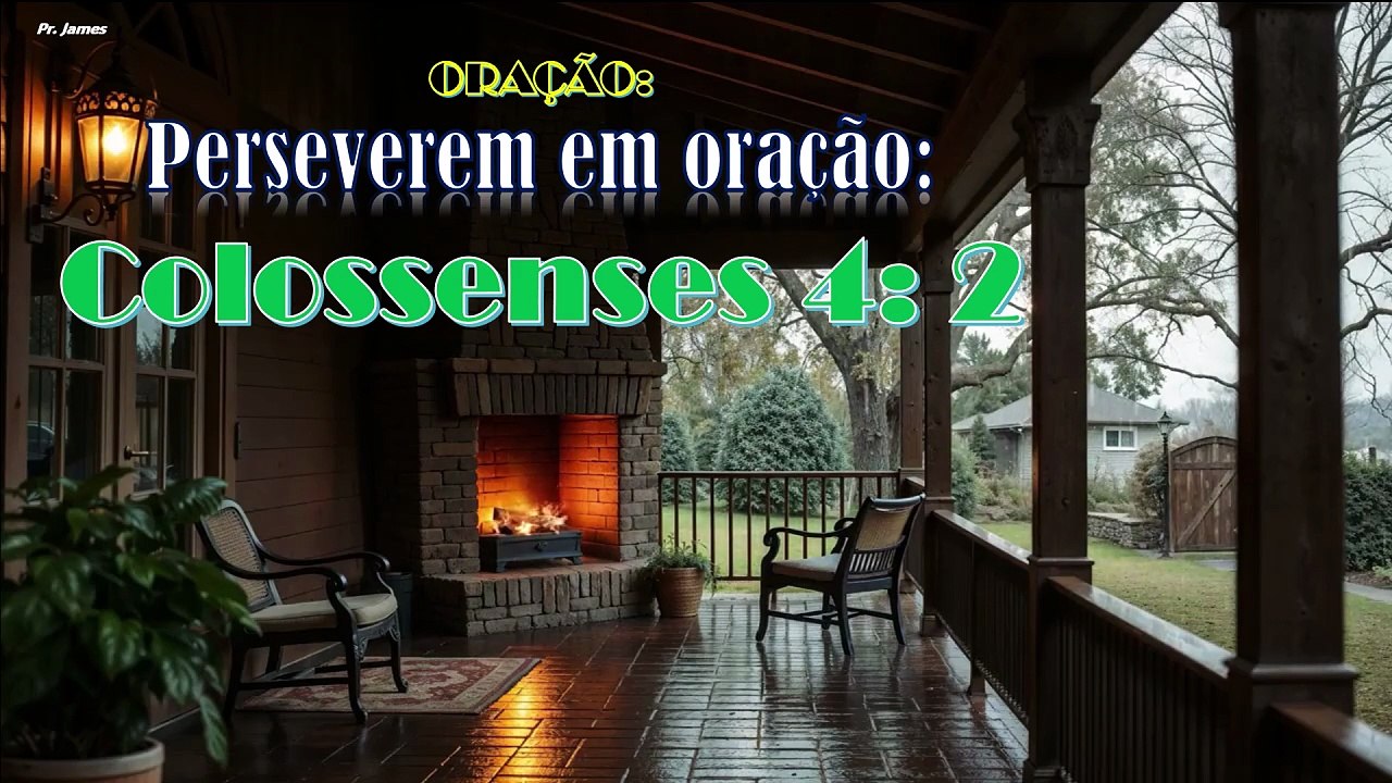 Perseverem em oração, Colossenses 4: 2