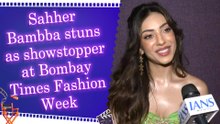 Sahher Bambba stuns as showstopper at Bombay Times Fashion Week