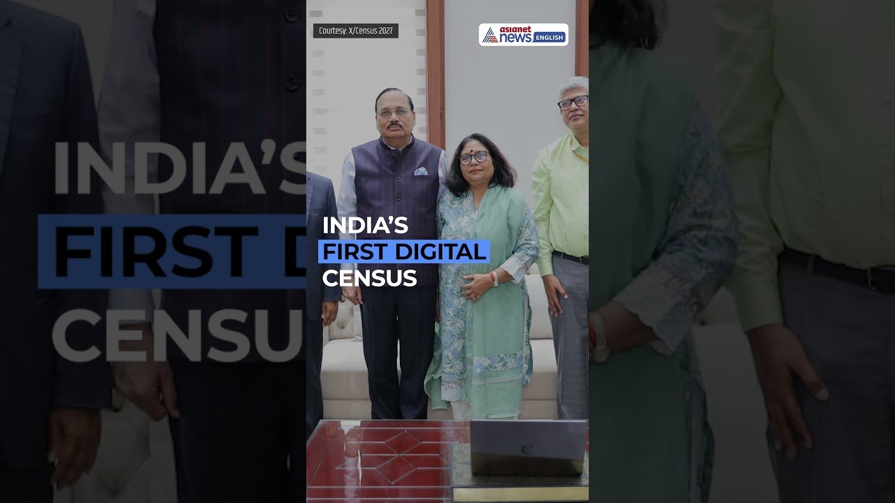 CJI Completes Self-Enumeration | Census 2027 Phase 1 #Shorts - video ...