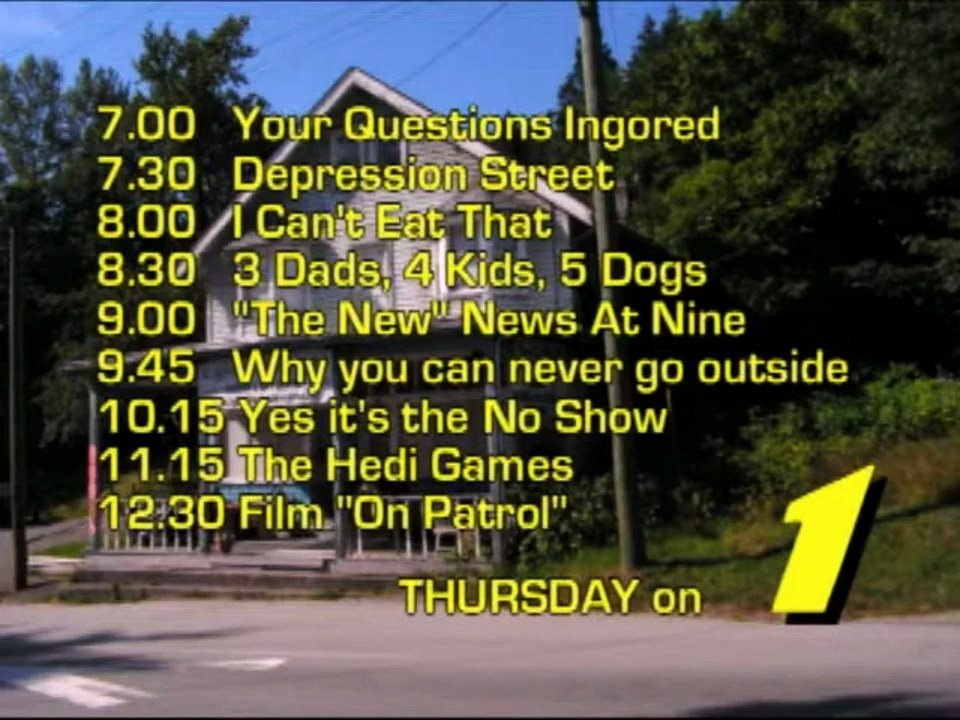 Evil Bert's BBC 1 Style Mock Closedown