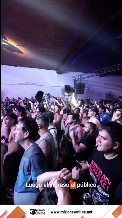 Rey Garufa hizo sonar los clásicos de Patricio Rey y sus Redonditos de Ricota en el Club Huracán