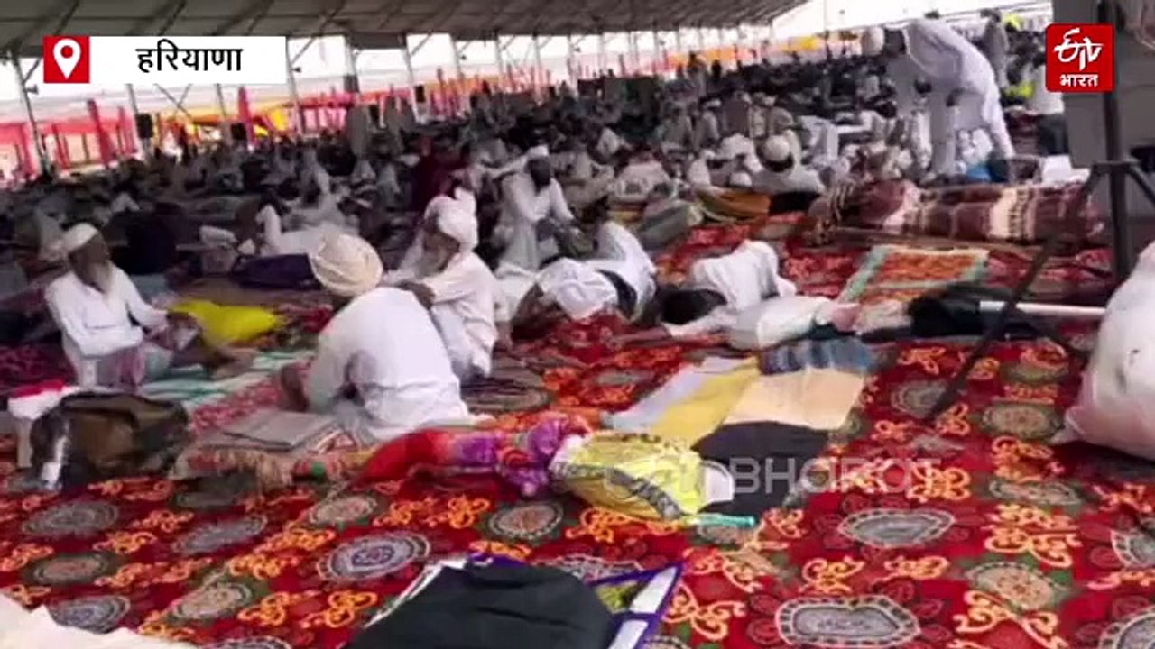 नूंह के अड़बर में तीन दिवसीय इस्लामिक जलसे की हुई शुरुआत, मौके पर हिंदू मुस्लिम भाईचारे की देखने को मिली बड़ी मिसाल