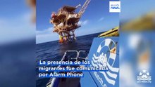 Sea-Watch rescata a 44 inmigrantes de una plataforma petrolífera abandonada en el Mediterráneo