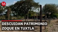Denuncian abandono de sitio Zoque en Tuxtla Gutiérrez