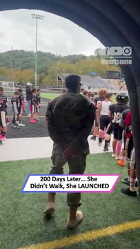 Dad Surprises Daughter After 200 Days—Heartwarming Reunion|| Heartsome 💖
