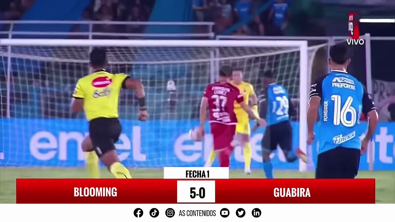 Blooming 5 vs Guabira 0