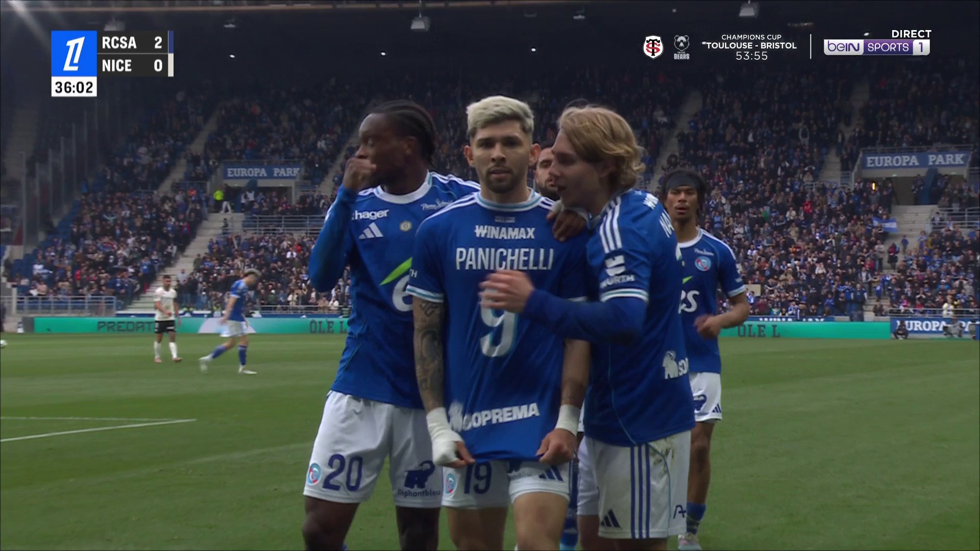 Ligue 1 : Enciso se joue malicieusement de Diouf, 2-0 pour Strasbourg