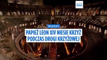 Papież Leon XIV niósł krzyż podczas procesji wielkopiątkowej, co nie było widziane od dziesięcioleci