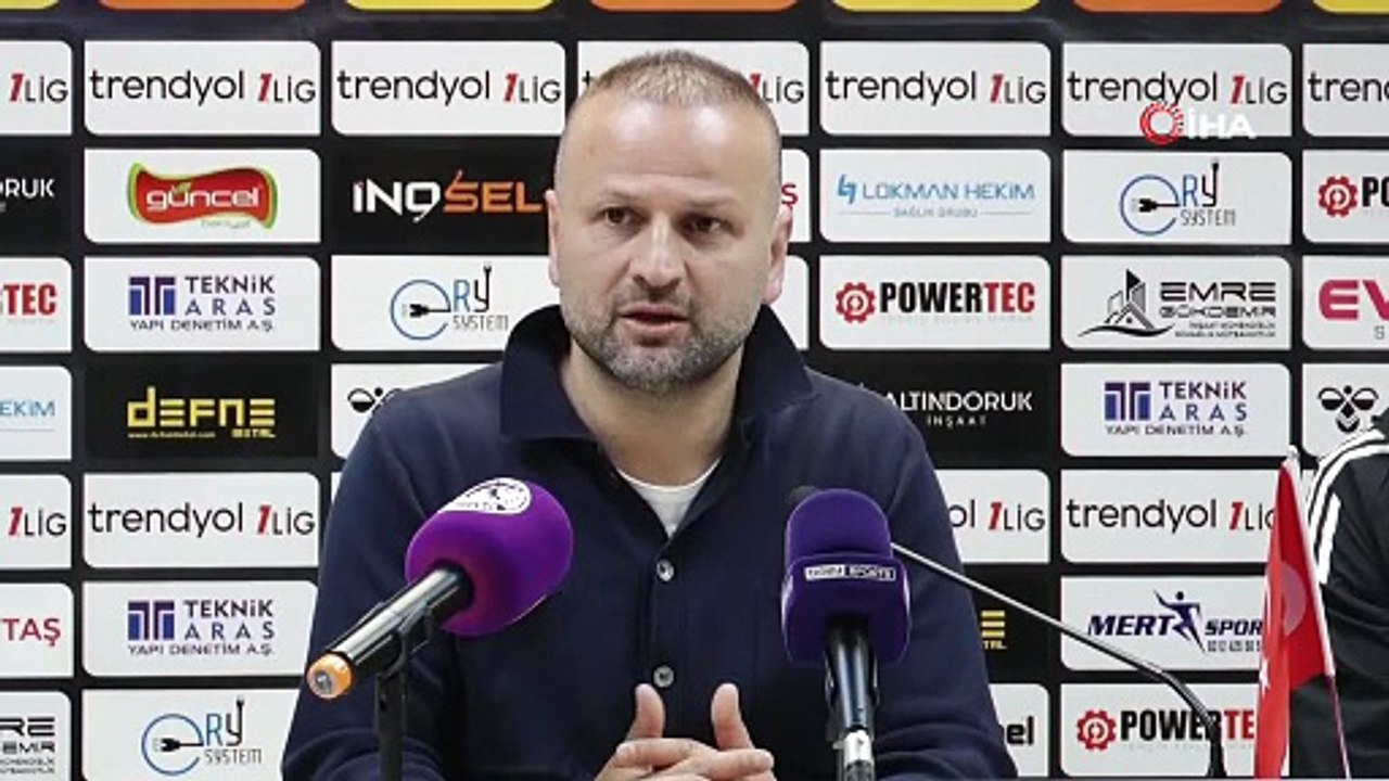 Osman Zeki Korkmaz: "Maça iyi başlamadık"