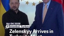 Zelenskyy Arrives In Turkey To Meet Erdogan