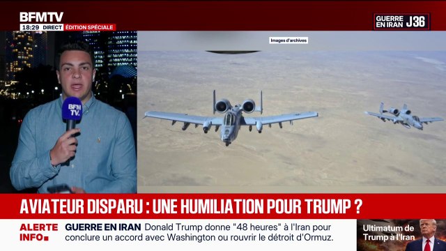 Pilote américain disparu en Iran: l'armée iranienne a abattu un deuxième avion américain en 24 heures