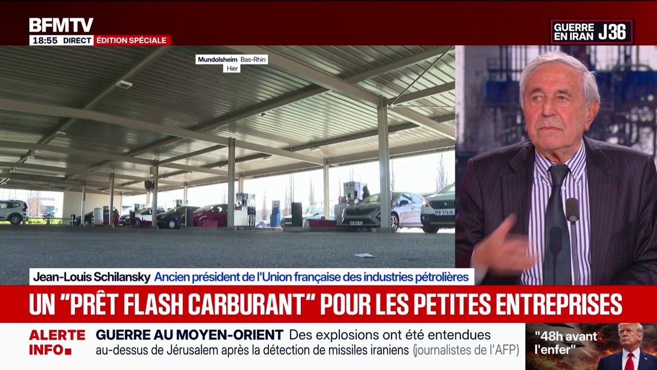 "Prêt flash carburant" pour soutenir les petites entreprises: pour Jean-Louis Schilansky, ancien président de l'Union française des industries pétrolières, "ce sont des mesures homéopathiques"