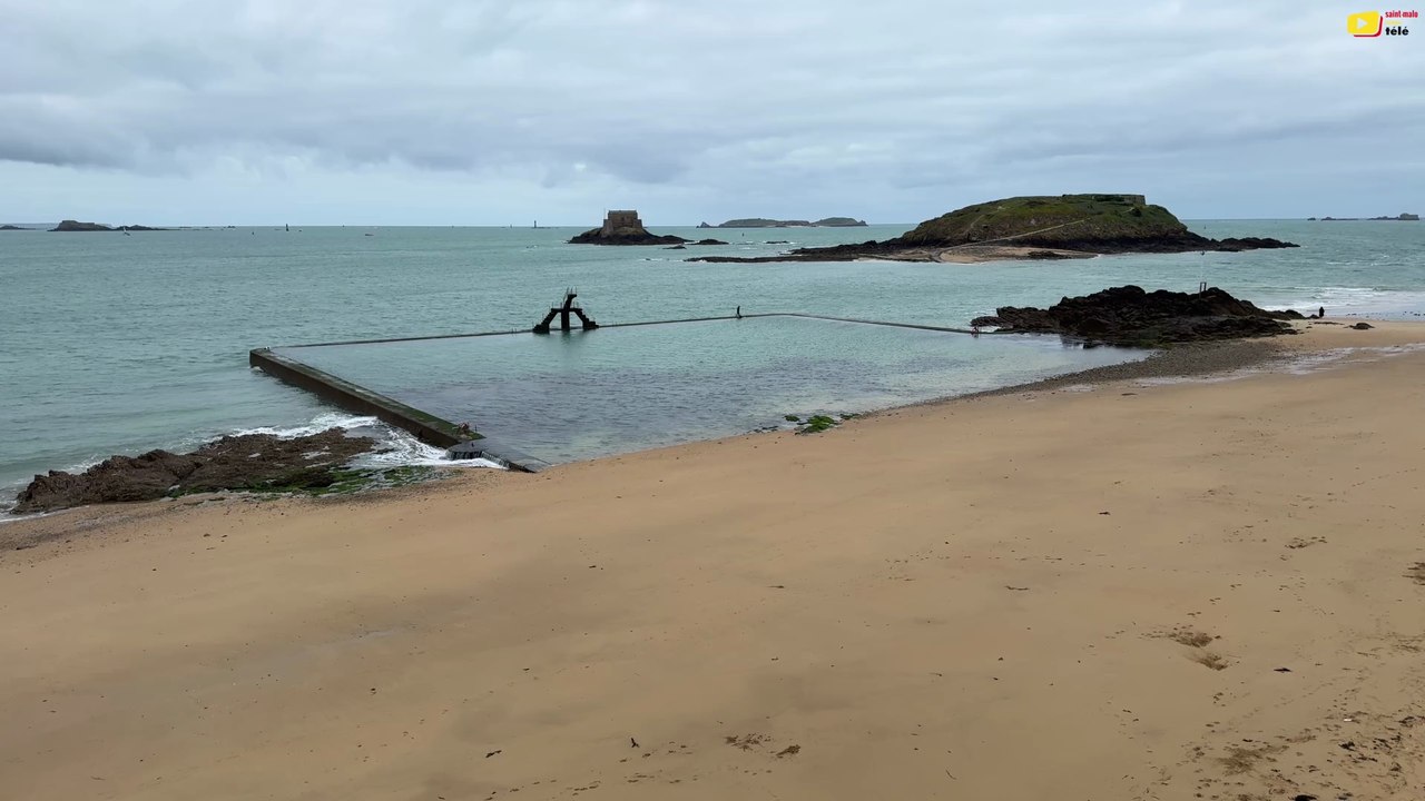 Saint-Malo   | Plage de Bon-Secours Hors-Saison | Saint-Malo Bretagne Télé