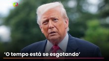 Trump dá ultimato ao Irã e promete 'inferno' em 48 horas se não houver acordo sobre Ormuz