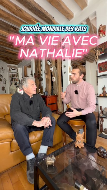 JOURNÉE MONDIALE DES RATS : « MA VIE AVEC NATHALIE »
