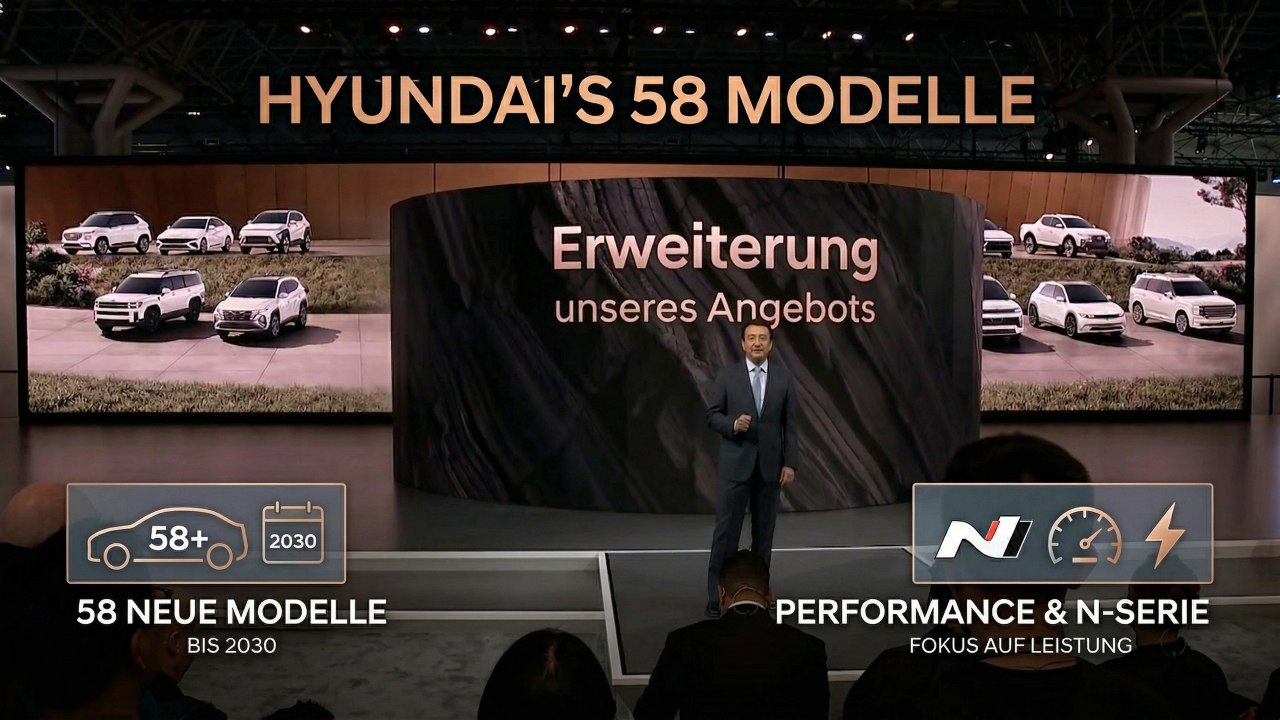 Hyundai Tucson & Hyundai Elantra: 58 neue Modelle bis 2030