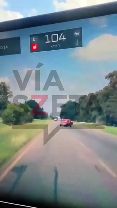 El video del brutal accidente de Barby Franco