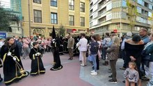 La Procesión del Santo Entierro de Cristo regresa a las calles de Valladolid tras dos años de ausencia