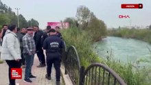 Mersin'de Berdan Çayı'na atlayan genç suda kayboldu