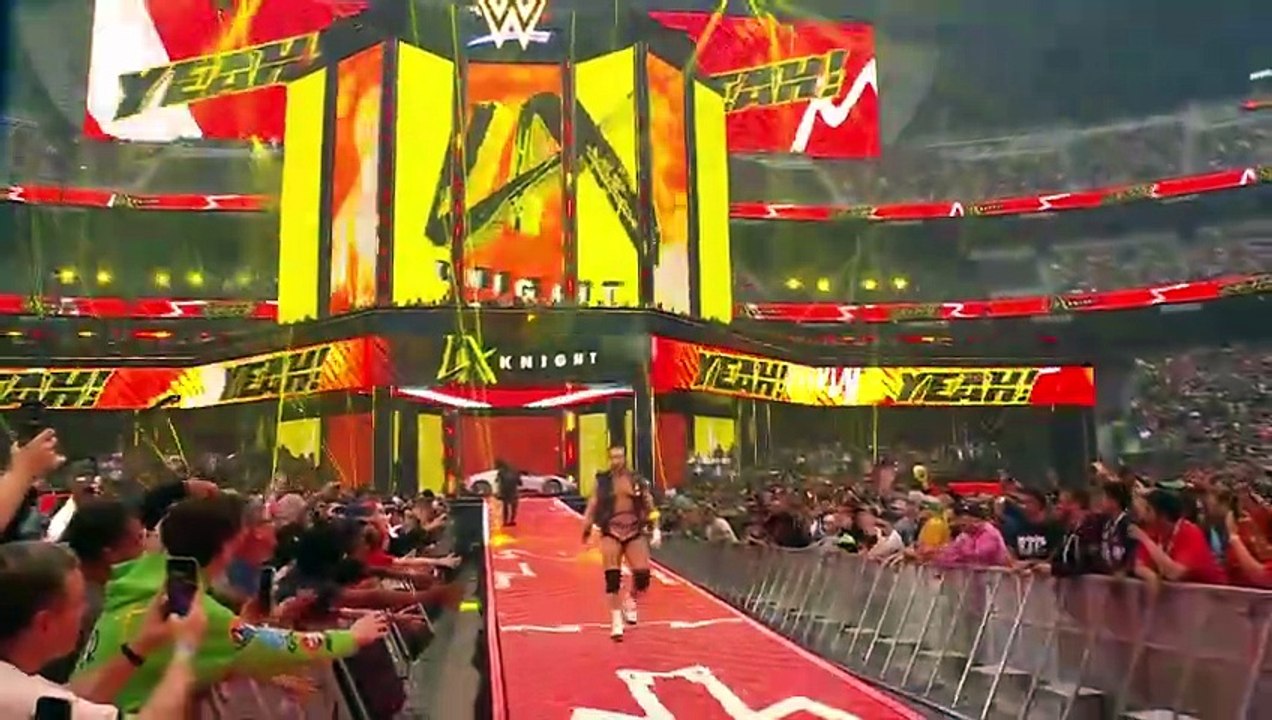 FULL MATCH LA Knight vs. Jacob Fatu   United States Title Match WrestleMania 41