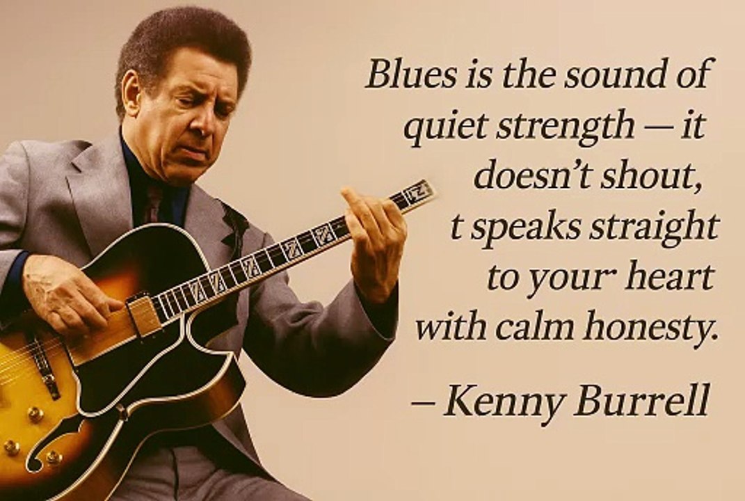 Kenny Burrell Style | Smooth Jazz Blues Guitar Instrumental