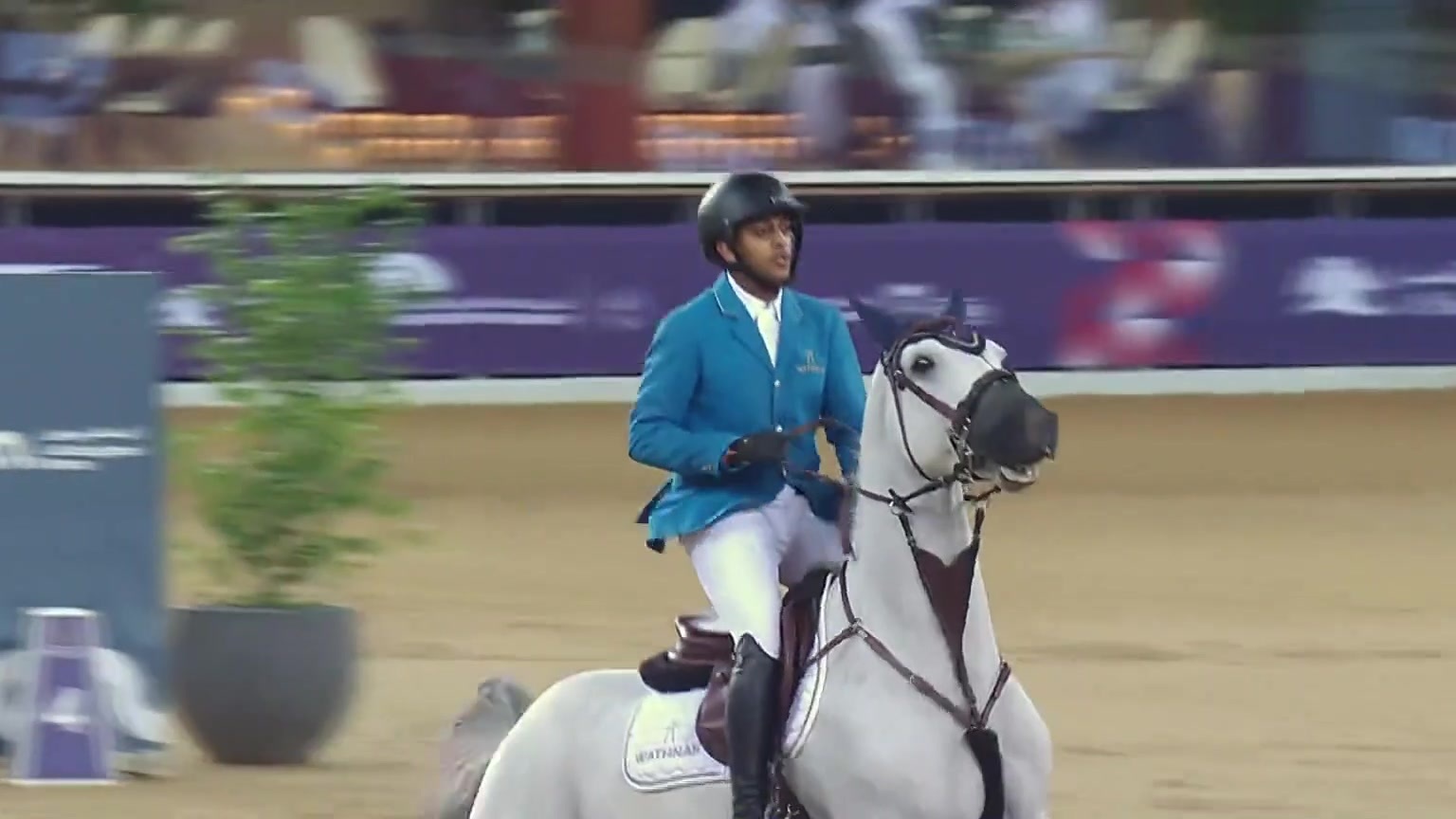 الفارس القطري باسم محمد