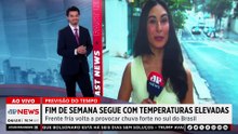 Alerta de chuva: fim de semana terá calor e pancadas no Sudeste