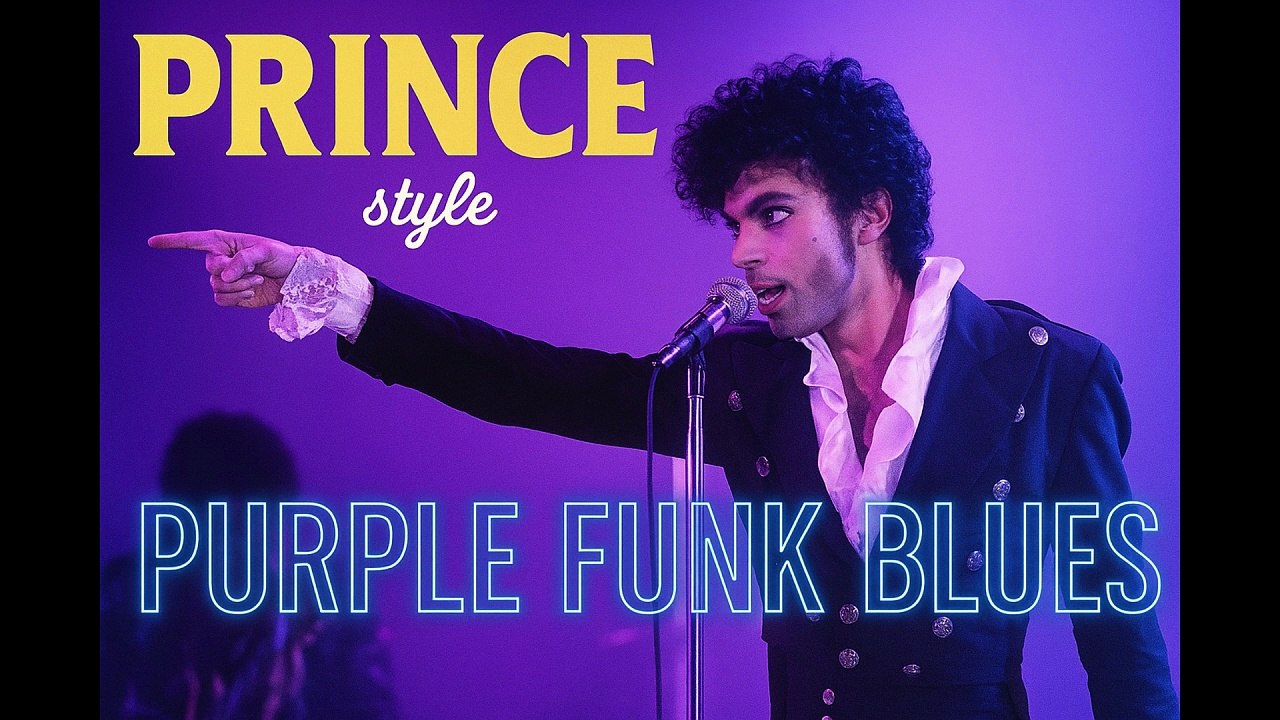 Prince Style | Purple Funk Blues – Soulful Groove & Rhythm