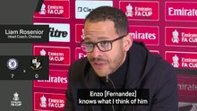 My relationship with Fernandez is 'in a good place' - Rosenior