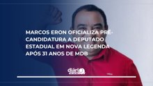 Marcos Eron oficializa pré-candidatura a deputado estadual em nova legenda após 31 anos de MDB
