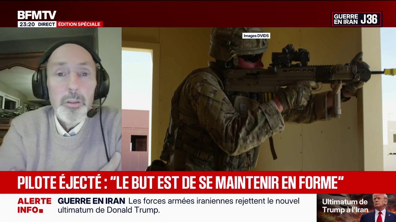 "On a conscience de notre valeur": José Souvignet, ex-pilote éjecté et capturé en Bosnie, témoigne sur BFMTV