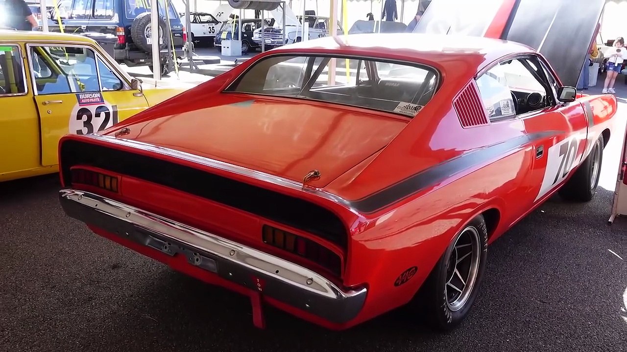 THE BIG AUSSIE MOPAR SIX- - Wild 1972 E49 Charger Racer ONBOARD