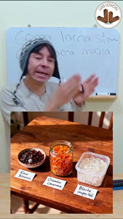 TIPOS DE GOMA LACA O CALIDADES Y DONDE SE USA LA GOMA LACA TAMBIEN? - Luis Lovon