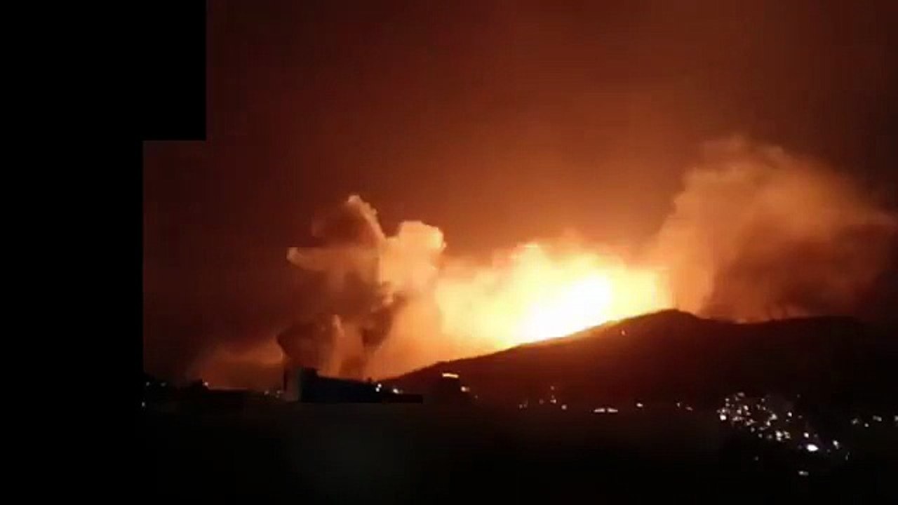 Trump subió el video de un "gran ataque" a Teherán