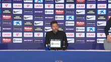 Rueda de prensa de Simeone