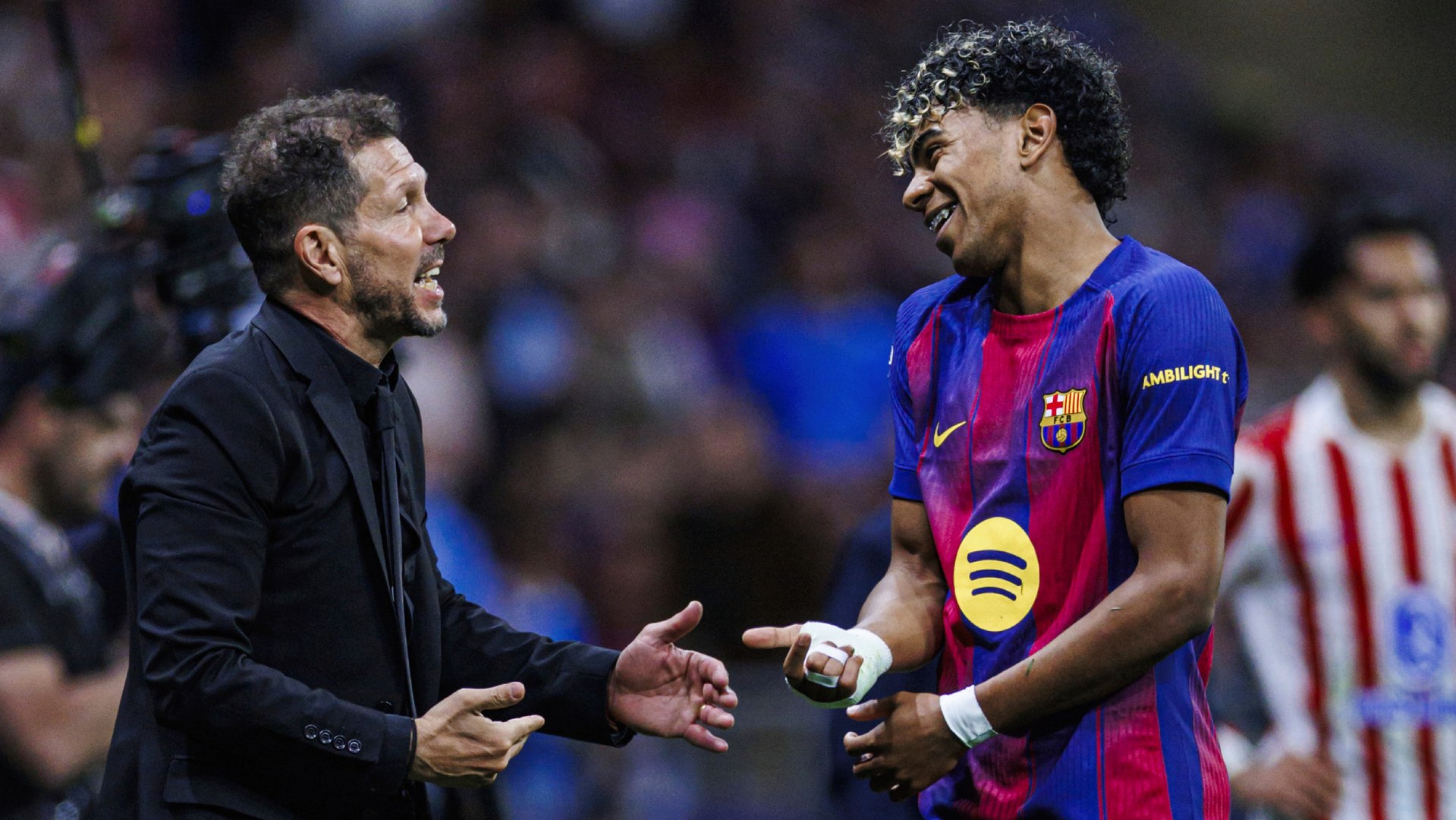  Simeone: "No pasa nada, digan que s� si lo vieron"