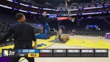 El concurso de triples más loco de Curry