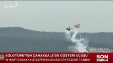 SOLOTÜRK’ten Çanakkale Semalarında Nefes Kesen Gösteri: 18 Mart Coşkusu Gökyüzüne Taşındı
