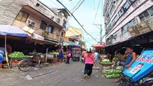 Fresh Produce Everywhere on Bilbao Street, Manila City, Philippines
