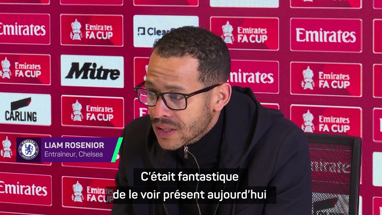 Rosenior : "Une très bonne relation avec Enzo Fernandez !"