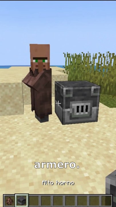 que aldeano te da armaduras en minecraft??