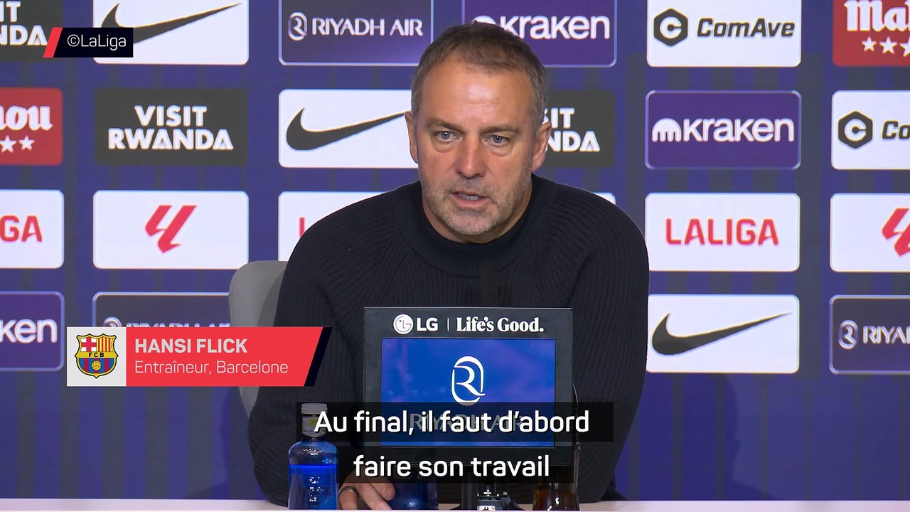 Barcelone - Flick : "Quand on est concentrés, il y a beaucoup de qualité dans cette équipe"