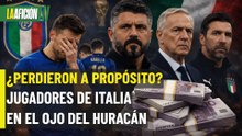 Italia en crisis: jugadores pidieron premio antes del fracaso