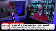 Ameaça de Trump ao Irã pode ser blefe, diz especialista