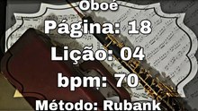 Página: 18 Lição: 04 - Oboé [70 bpm]