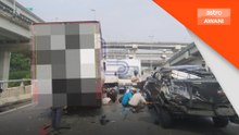 Dua maut nahas di Lebuhraya DUKE