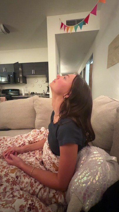 Female neck stretching 11