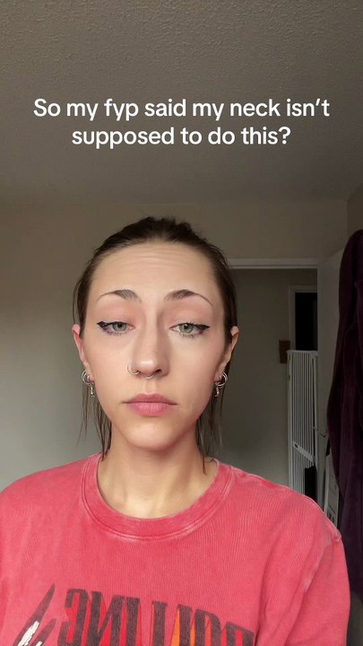 Female neck stretching 7