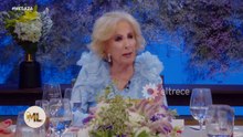 Durísimo pase de factura de Carlos Portaluppi para Mirtha