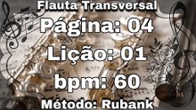 Página: 04 Lição: 01 - Flauta [60 bpm]